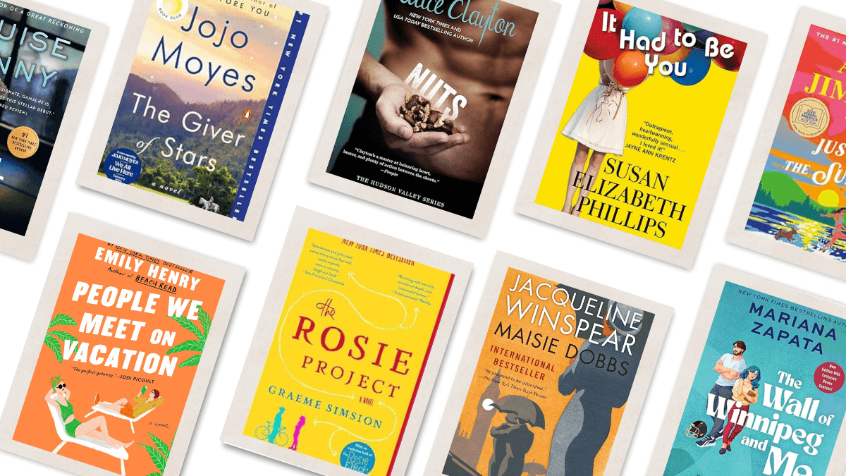 A Bestseller List Filled with 12 Stunning Authors (2025)